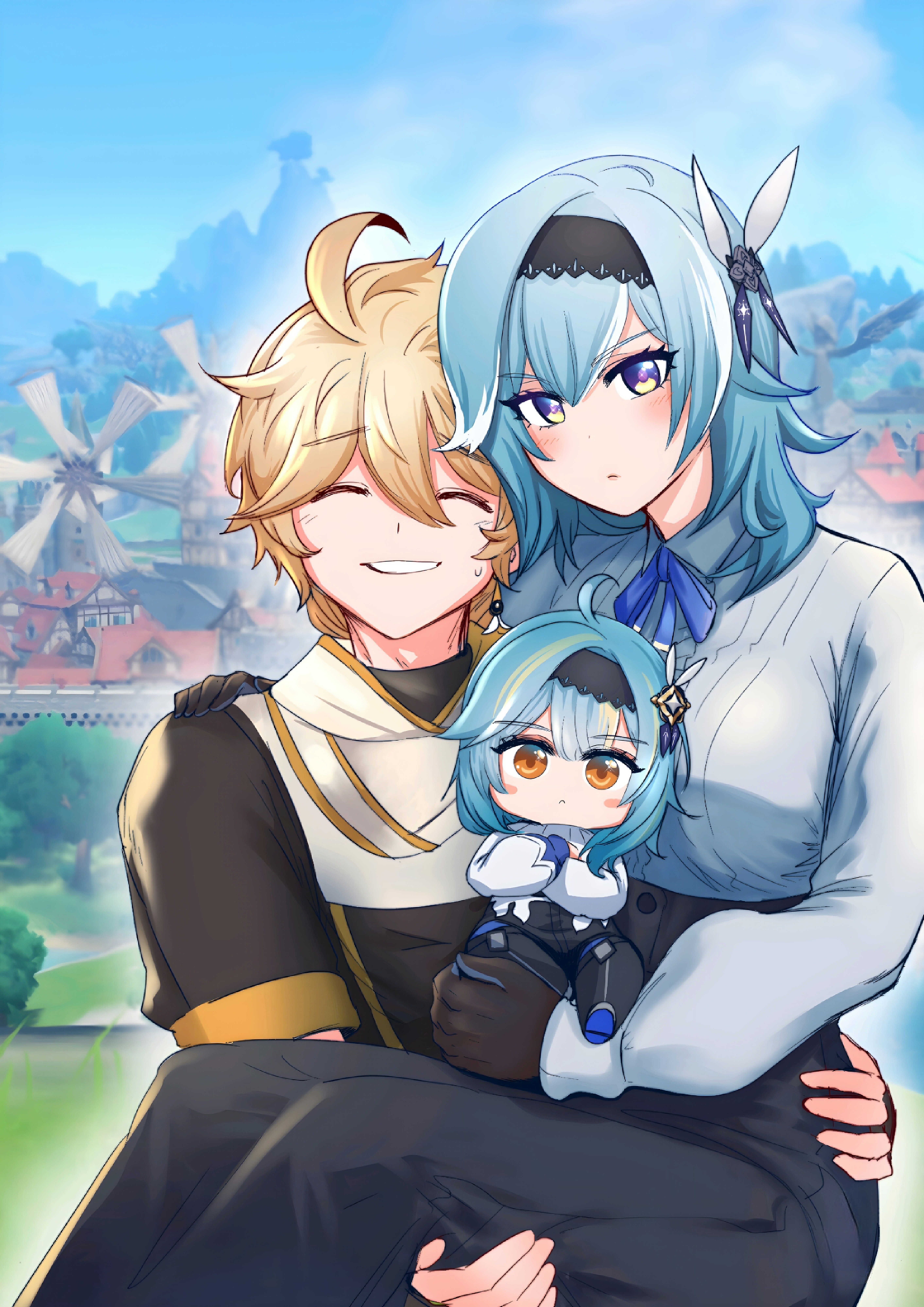 Eula Goes On A Date (Genshin İmpact)
